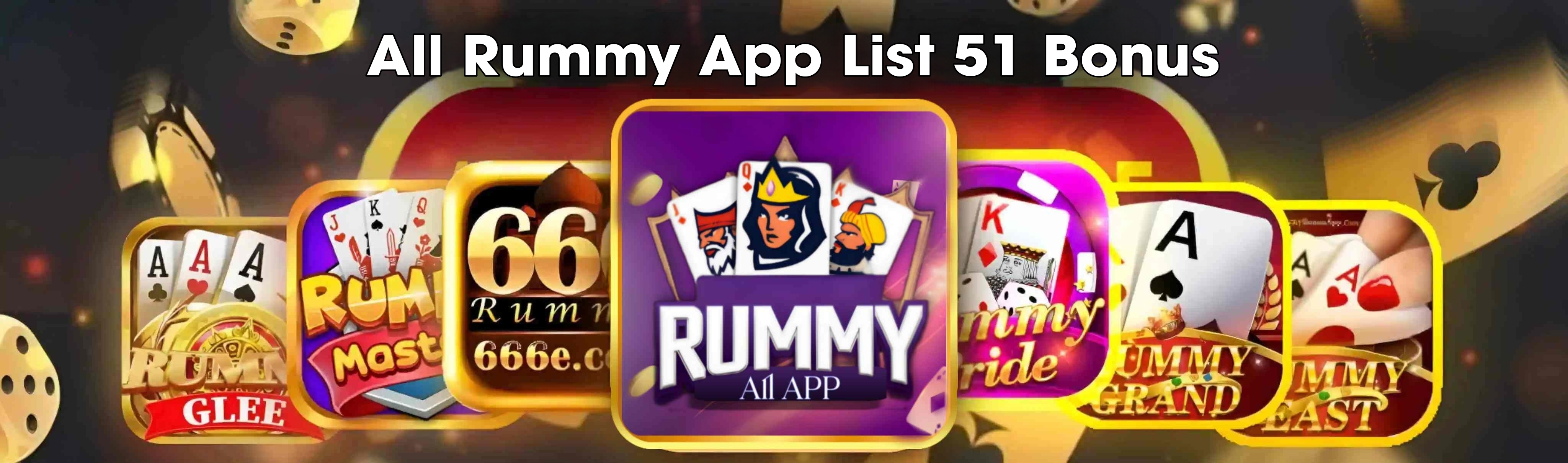 All Rummy App Header Banner